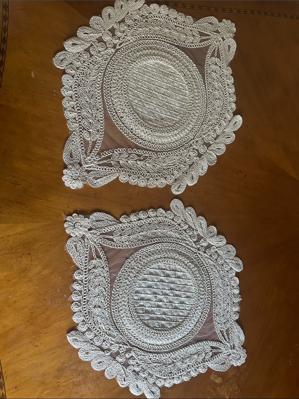 NEW 2 Lace Doilies - Decorative Home Accents